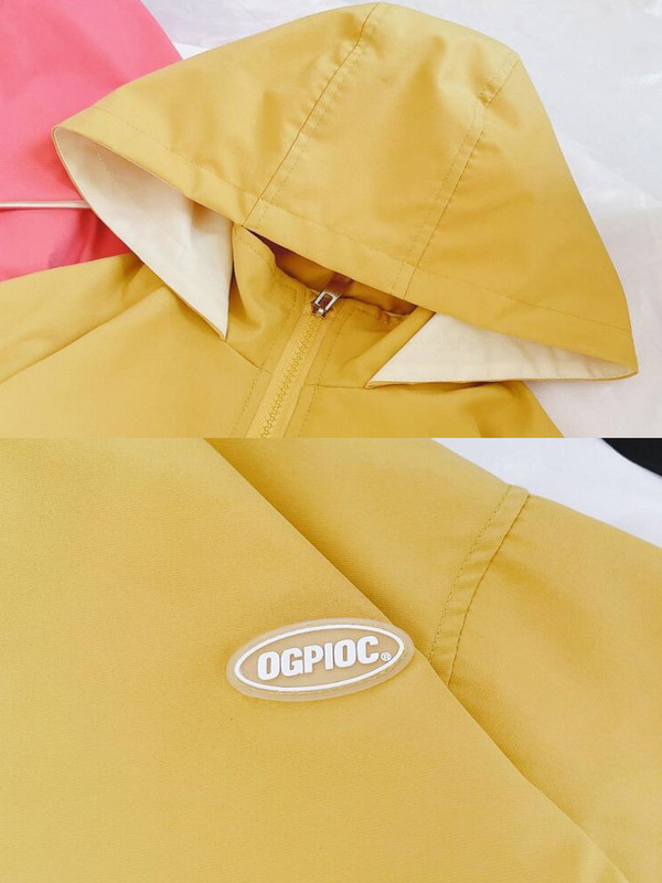 Colorblocking Trench Coats Ανοιξιάτικα Μόδα για κορίτσια Μπουφάν με κουκούλα Φθινοπωρινά Παιδικά Ρούχα Νέα Casual Εξωτερικά ρούχα με φερμουάρ 1-12 ετών