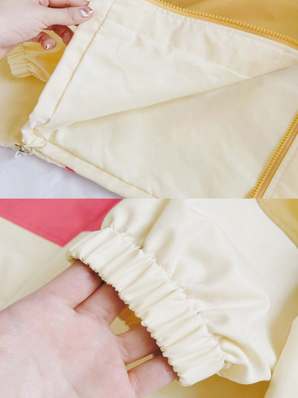 Colorblocking Trench Coats Ανοιξιάτικα Μόδα για κορίτσια Μπουφάν με κουκούλα Φθινοπωρινά Παιδικά Ρούχα Νέα Casual Εξωτερικά ρούχα με φερμουάρ 1-12 ετών