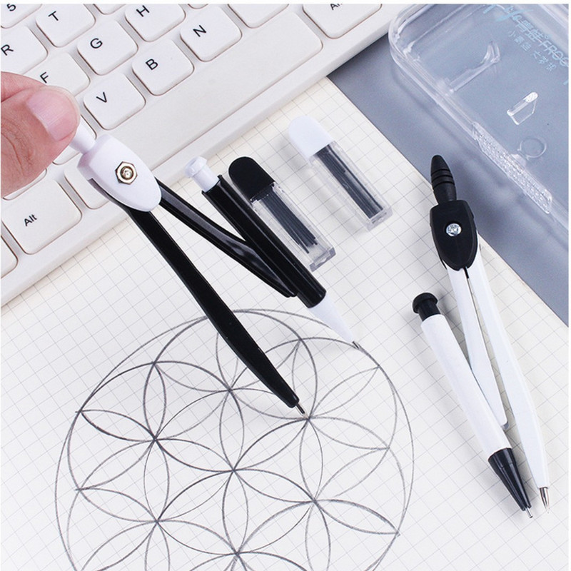 Απλές πρακτικές Pfofessional Σετ Πυξίδας Μαθηματική Γεωμετρία Κύκλος Σχεδίασης Εργαλεία Σχεδίασης Σχολικών Προμηθειών Γραφείου Σχολικά είδη Δώρα για μαθητές