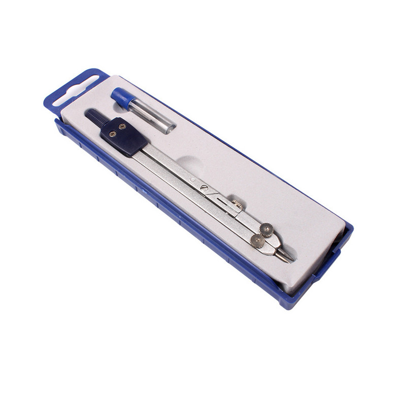 Iránytűk, nagy pontosságú, professzionális fém iránytű rajzkészlet ceruzával ellátott iskolai iránytű rajzkészlettel, gyors szállítás