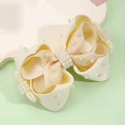 Sweet Pearl Juukseklambrid Boutique Roosa Rhinestone Bowknot Juuksenõelad Tüdrukutele Juuste kujundamise Tööriistad Peakatted Laste Juuste Aksessuaarid
