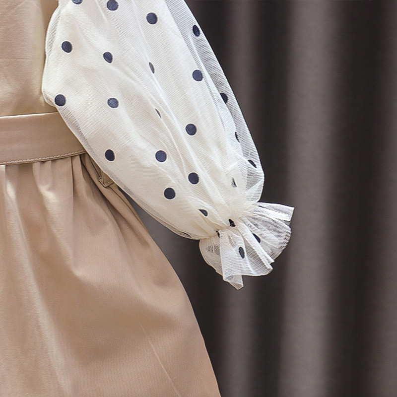 Jachetă și paltoane din dantelă, mâneci cu buline, pentru copii, fetițe, 1-4 ani, 2021, haine noi pentru copii, jachete