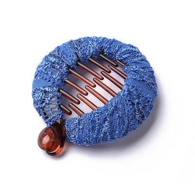 1db 5,5 cm-es kör alakú kis banáncsipesz hajra Kézzel készített csipke hajcsat lányoknak és női póniszőrnek