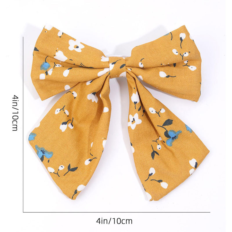 Kosačice za kosu s mašnama sa slatkim cvjetnim printom za djevojčice Modne mašne Ukosnice Ukosnice Pokrivala za glavu Dječji dodaci za oblikovanje kose