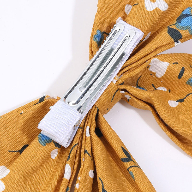 Kosačice za kosu s mašnama sa slatkim cvjetnim printom za djevojčice Modne mašne Ukosnice Ukosnice Pokrivala za glavu Dječji dodaci za oblikovanje kose