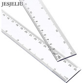 Läbipaistev plastikust joonlaud 6/8/12 tolli standardsed/meetrilised joonlauad sirge joonlaua mõõtmisjoonis õpilaste kooli kontoritarvete jaoks