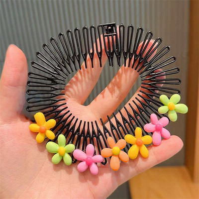 Nova Y2k zvijezda u obliku srca, dječji šareni češalj za kosu, slomljena traka za glavu, kopče za kosu, zeko, slatka frizura, dodatak za kosu za djevojčice, princeze