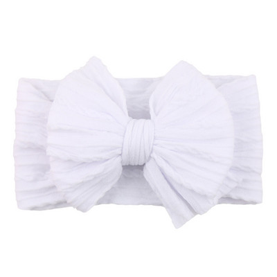 Set bentiță fetiță benzi de păr înnodate cu fundă pentru fete, tricotate moi, accesorii pentru păr pentru copii, turban nou-născut