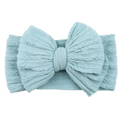 Set traka za glavu za djevojčice, djevojčice, mašna za kosu, mekana pletena dječja pokrivala za glavu, turban, dodaci za kosu za bebe