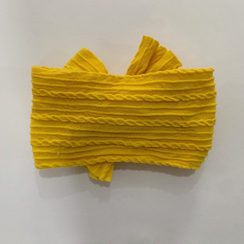 Kislány fejpánt szett lányoknak csípős hajpántok puha kötött gyerek fejfedők újszülött turbán baba haj kiegészítők