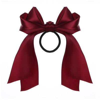 Korejske gumice za kosu s mašnama za žene Modne duge vrpce Elastične gumice za kosu Mašne Vezice za rep Dodaci za kosu