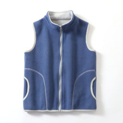 Ανοιξιάτικο φθινοπωρινό Shake Fleece Sports Ζεστό μπουφάν Tank Top 2-8 χρονών για αγόρι και κορίτσι Κορεάτικη έκδοση νέα μόδα Παιδικά ρούχα