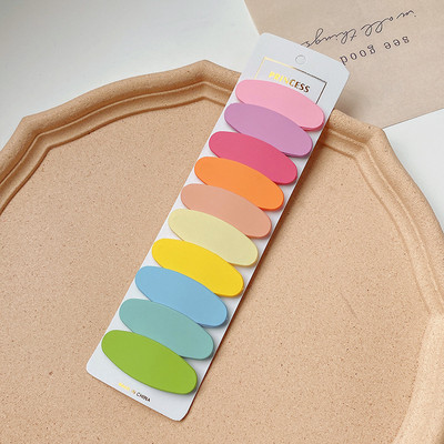 10 tk/komplekt Värvilised BB-klambrid Candy Color Magusad geomeetrilised juukseklambrid Naistele Tüdrukutele Juuksekoristus Juuksenõel Barrette Juukseaksessuaarid