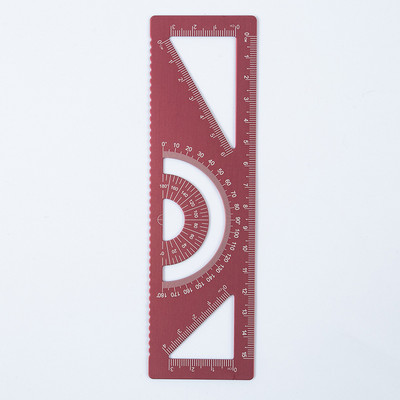 Maalimine Alumiiniumisulamist kvarts Multifunktsionaalne sirgjoon Joonlaud kolmnurkne joonlaud Kontori õppetarvete nurgamõõtur