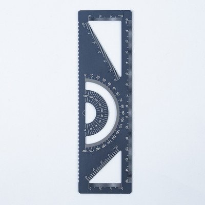 Maalimine Alumiiniumisulamist kvarts Multifunktsionaalne sirgjoon Joonlaud kolmnurkne joonlaud Kontori õppetarvete nurgamõõtur