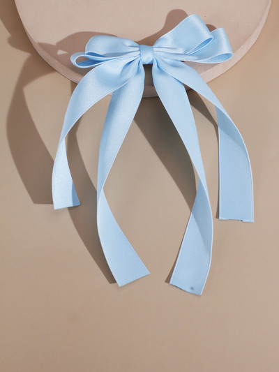 Lystrfac Fashion Fabric Fabric Lint Hair Bow Juuksenõel naistele Tüdrukutele Juukseklambrid Tagapea Ülemine Klamber Naiste Juuste Aksessuaarid