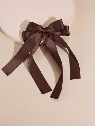 Lystrfac Fashion Fabric Fabric Lint Hair Bow Juuksenõel naistele Tüdrukutele Juukseklambrid Tagapea Ülemine Klamber Naiste Juuste Aksessuaarid