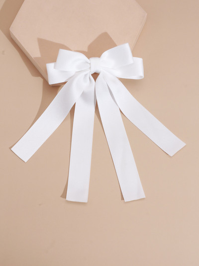 Lystrfac Fashion Fabric Fabric Lint Hair Bow Juuksenõel naistele Tüdrukutele Juukseklambrid Tagapea Ülemine Klamber Naiste Juuste Aksessuaarid
