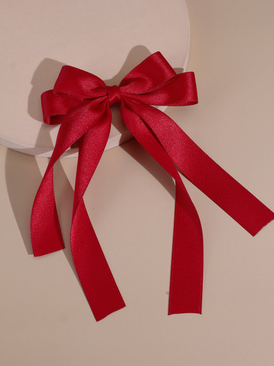 Lystrfac Fashion Fabric Fabric Lint Hair Bow Juuksenõel naistele Tüdrukutele Juukseklambrid Tagapea Ülemine Klamber Naiste Juuste Aksessuaarid