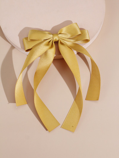 Lystrfac Fashion Fabric Fabric Lint Hair Bow Juuksenõel naistele Tüdrukutele Juukseklambrid Tagapea Ülemine Klamber Naiste Juuste Aksessuaarid