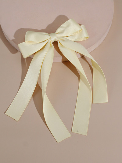 Lystrfac Fashion Fabric Fabric Lint Hair Bow Juuksenõel naistele Tüdrukutele Juukseklambrid Tagapea Ülemine Klamber Naiste Juuste Aksessuaarid