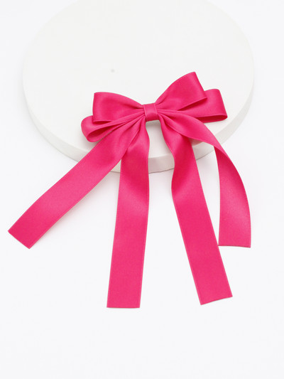 Lystrfac Fashion Fabric Fabric Lint Hair Bow Juuksenõel naistele Tüdrukutele Juukseklambrid Tagapea Ülemine Klamber Naiste Juuste Aksessuaarid