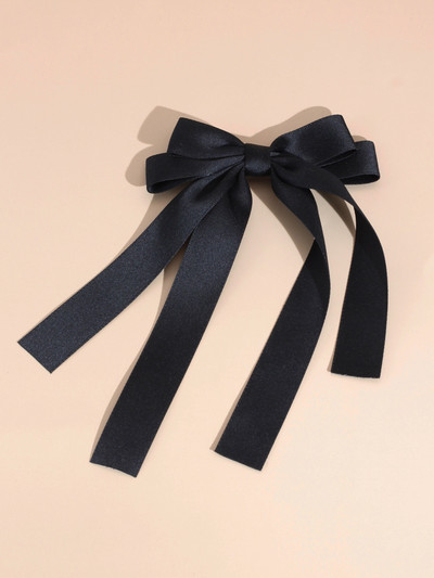 Lystrfac Fashion Fabric Fabric Lint Hair Bow Juuksenõel naistele Tüdrukutele Juukseklambrid Tagapea Ülemine Klamber Naiste Juuste Aksessuaarid