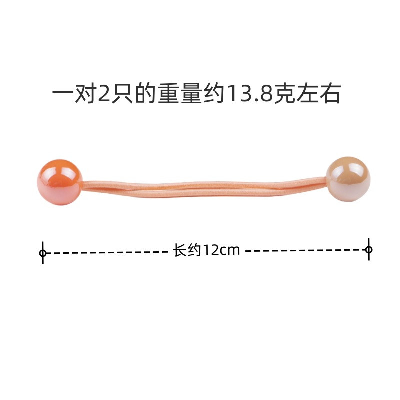 2 τμχ/ παρτίδα Αλογοουρά Μπαλάκια για Κορίτσια Ελαστικά Μαλλιά Πολύχρωμες Μπάλες Πομ Σχοινί Μαλλιών Παιδικά Αξεσουάρ Μαλλιών