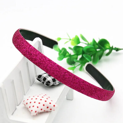 2023-as divatos szolid női csillogó hajgumik lányoknak Egyszerű haj karika hajpántok fejpántok gyerekeknek ajándékok fejfedők hajkiegészítők