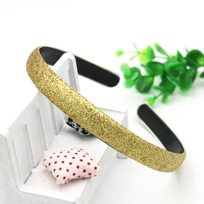 2023-as divatos szolid női csillogó hajgumik lányoknak Egyszerű haj karika hajpántok fejpántok gyerekeknek ajándékok fejfedők hajkiegészítők