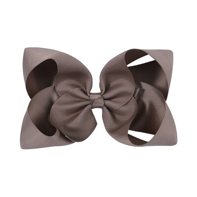 1PC Grosgrain лента, едноцветни панделки за коса, щипка, щипки за коса за момичета, фиби, шноли, детски бебешки аксесоари за коса на едро