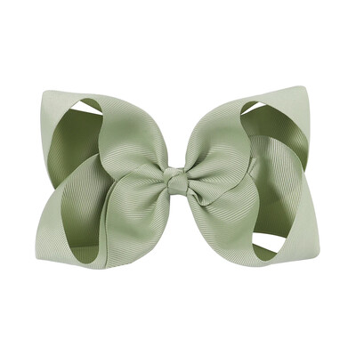 1PC Grosgrain лента, едноцветни панделки за коса, щипка, щипки за коса за момичета, фиби, шноли, детски бебешки аксесоари за коса на едро