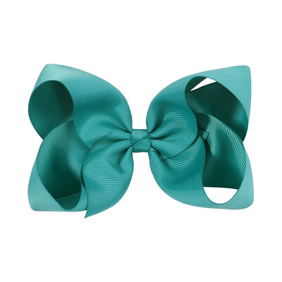 1PC Grosgrain лента, едноцветни панделки за коса, щипка, щипки за коса за момичета, фиби, шноли, детски бебешки аксесоари за коса на едро