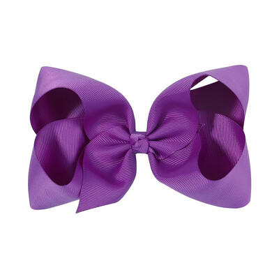 1PC Grosgrain лента, едноцветни панделки за коса, щипка, щипки за коса за момичета, фиби, шноли, детски бебешки аксесоари за коса на едро