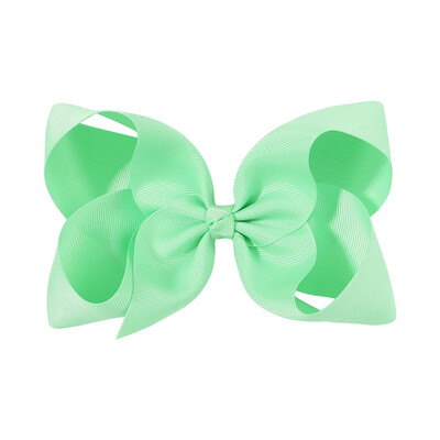 1PC Grosgrain лента, едноцветни панделки за коса, щипка, щипки за коса за момичета, фиби, шноли, детски бебешки аксесоари за коса на едро