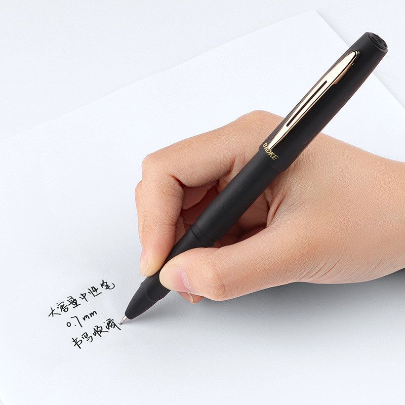 Haile 0,5/0,7/1,0 mm nagy kapacitású irodai üzleti gél tollak Signature toll íráshoz iskolai irodaszerek Aranyos írószerek