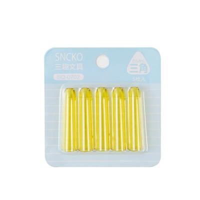 Защитен капак за молив Защитен капак Смесен цвят Пластмасова капачка за химикалка Цветен удължител за молив Накрайник за писалка Защитен капак