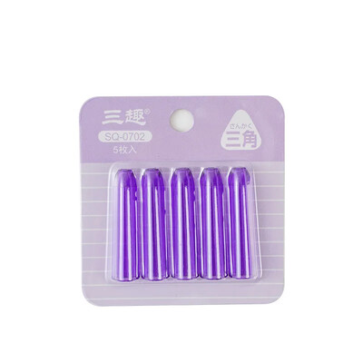 Защитен капак за молив Защитен капак Смесен цвят Пластмасова капачка за химикалка Цветен удължител за молив Накрайник за писалка Защитен капак