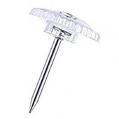 Прозрачни пластмасови щифтове за глава за училищни офис консумативи Професионални щифтове за документи Коркови дъски Окачване на стена