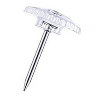 Прозрачни пластмасови щифтове за глава за училищни офис консумативи Професионални щифтове за документи Коркови дъски Окачване на стена