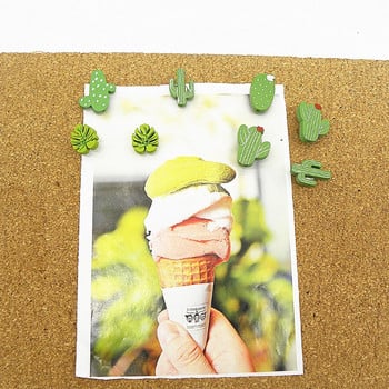 30 пакета за креативни нокти с листа на кактус, щифтове, стоманени щифтове за дома на