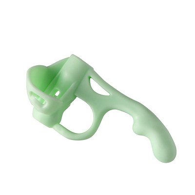 Többszínű ötujjas tolltartó gyerekeknek szilikon íráshelyzet-korrekcióval, tolltartóval, írószerrel