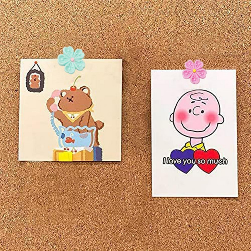 Masszív nyomócsapok Könnyen behelyezhető Hordozható dekoratív virág hüvelykujj Finom rajztűk Háztartási kellékek