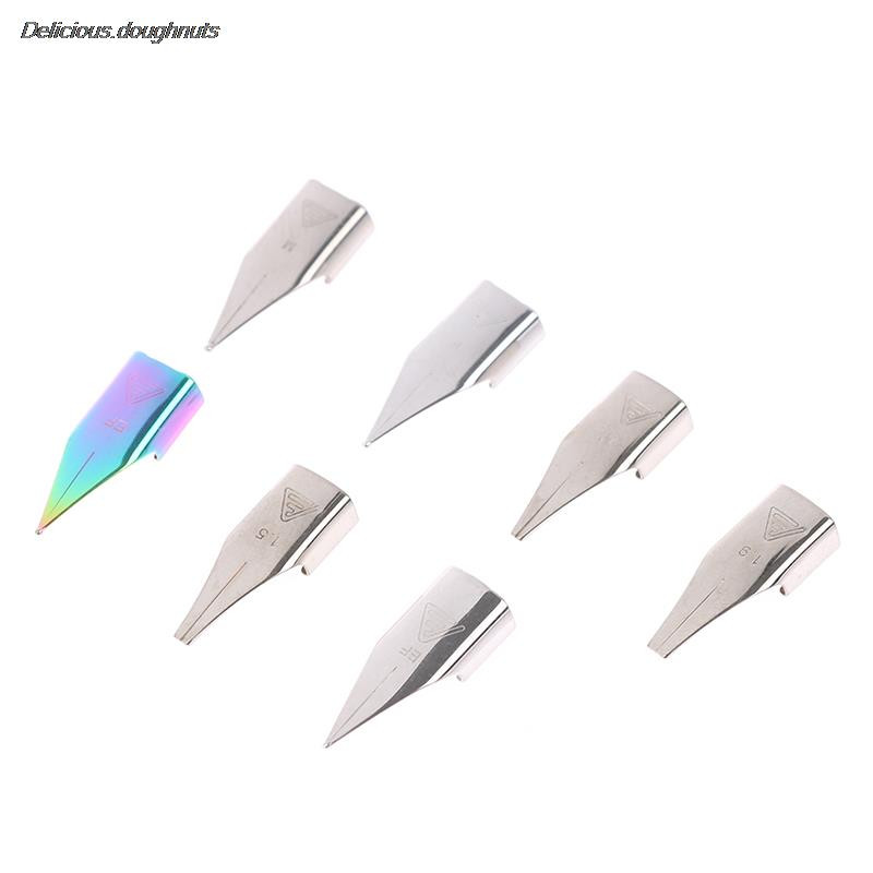 3τμχ 757# Αξεσουάρ μύτης στυλό Εκθαμβωτικό F/EF/M Art Nib School Supplies Στυλό για σχολικά είδη