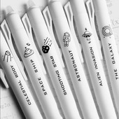 6 db törölhető zselés toll készlet kék fekete tintával 0,5 mm-es utántöltő gyerekeknek íráshoz Ajándékok iskolai irodaszerek Kawaii aranyos írószerek