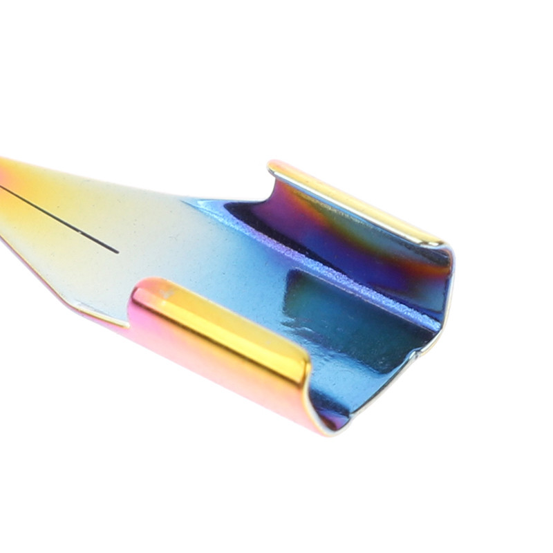 3 DB #757 töltőtoll hegyű tartozékok Különféle ezüstözött, aranyozott, vakító F/EF/M művészeti hegyes iskolai kellékek irodai íráshoz