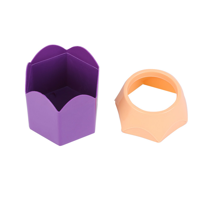 1db új mini ceruzatartó edénytartó tolltartó váza írószer ajándék csésze smink ecset tartály doboz asztali rendszerező