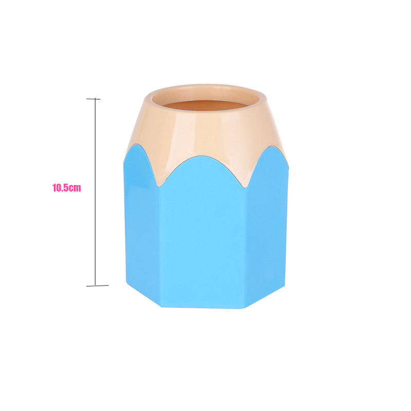 1db új mini ceruzatartó edénytartó tolltartó váza írószer ajándék csésze smink ecset tartály doboz asztali rendszerező