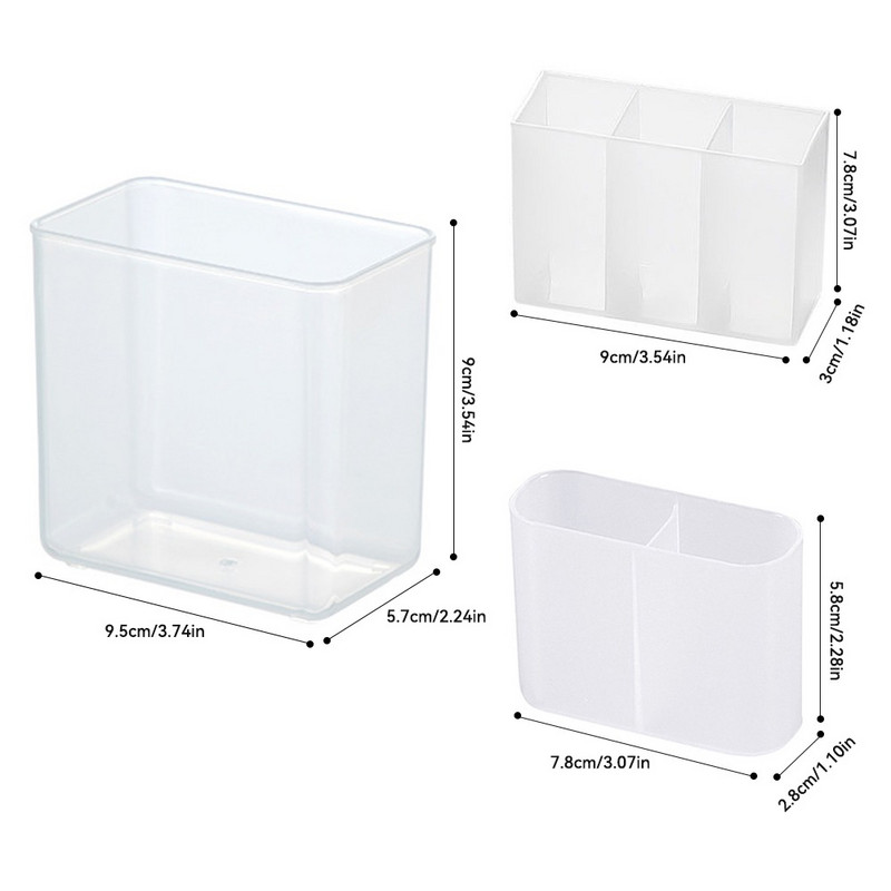 Държач за бюро, органайзер, монтирана на стена кутия за съхранение със стикер, държач за молив, спалня, тоалетна, органайзер, кутия, училищни канцеларски материали