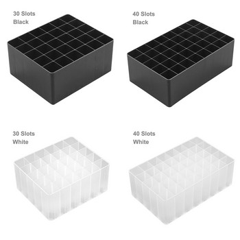 30/40 слотове Маркер Химикалка Инструмент за писане Държач Четка Молив Поставка Стойка за маса Организатор Кутия за канцеларски материали Многофункционален инструмент